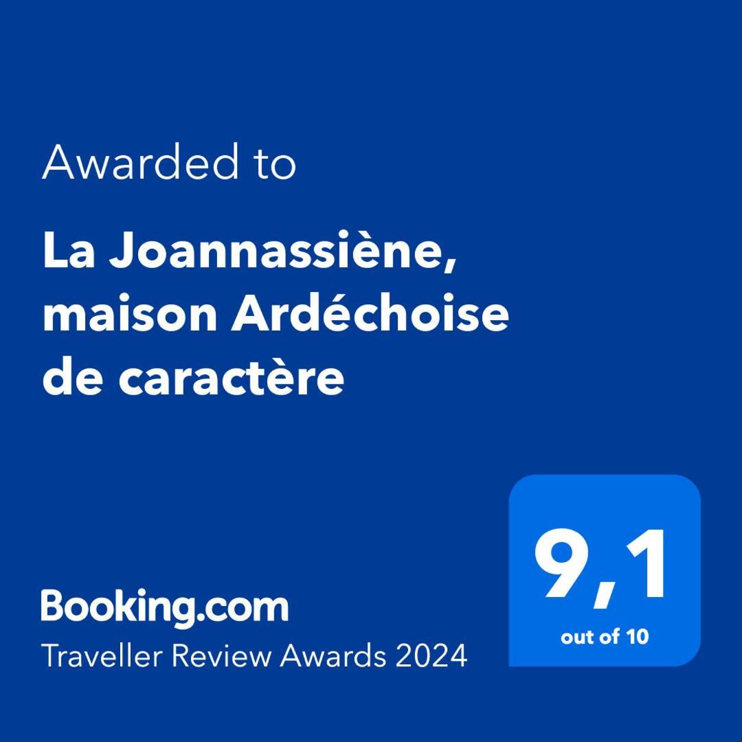 La Joannassiene, Maison Ardechoise De Caractere Екстериор снимка